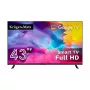 Kruger&Matz KM0243FHD-G 43 Zoll Full HD Google Smart TV, DVB-T2/S2/C, H.265 HEVC