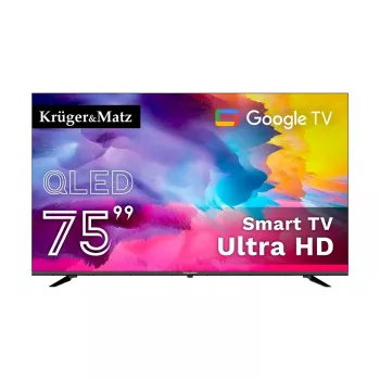Kruger&Matz KM0275UHD-G2 75 inch QLED 4K UHD Android Smart TV mit DVB-T2/S2