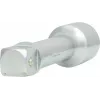 KS TOOLS 1 Zoll CHROMEplus Steckverlängerung, 200mm, Chrom-Vanadium, DIN 3123 / ISO 3316 911.1020