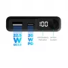 KSIX Magnetic Powerbank 10000 mAh 22.5W, Schwarz