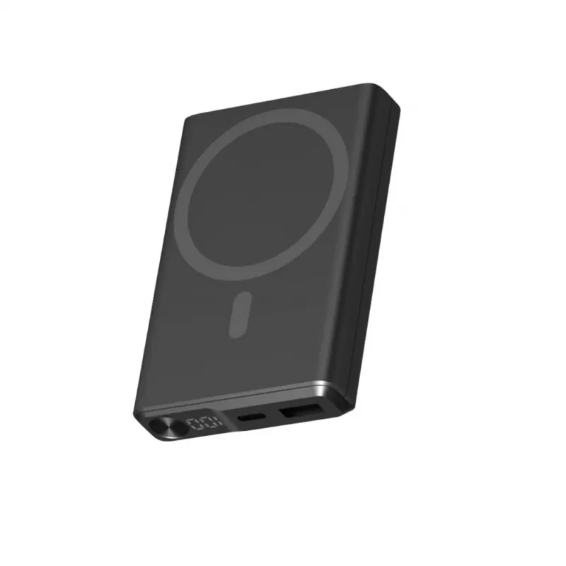 KSIX Magnetic Powerbank 10000 mAh 22.5W, Schwarz
