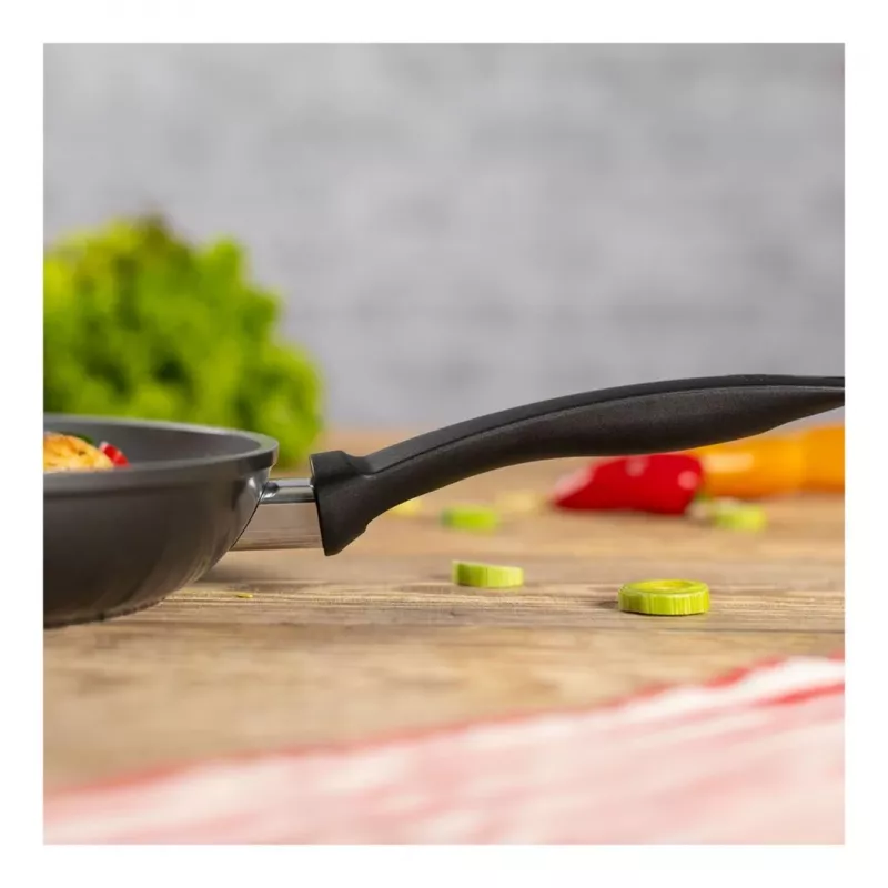 Kuhn Rikon EASY CERAMIC Bratpfannen-Set 24 + 28 cm, Keramik-Antihaft, Induktion, Schwarz