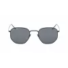 Lacoste L206S-424 Unisex Rechteck-Sonnenbrille Marineblau Grau 51mm