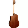 Lag GLA Tramontane 70 DC Dreadnought Cutaway Akustik-E-Gitarre - Natur