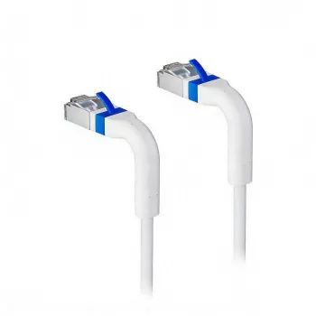 LANVIEW LV-6AFTP-FLEX-ANG-05W-S CAT6A U/FTP LSZH Patchkabel, Weiß
