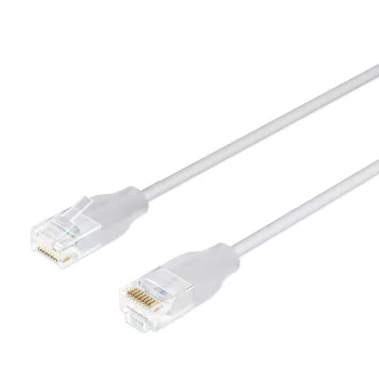 LANVIEW LightFlex CAT6 U/UTP 0,3M Ethernet-Patchkabel, Grau