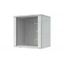 LANVIEW RWF12U45WH 12U 19-Zoll-Wandschrank mit Schnellmontage als Flachpaket, Weiß