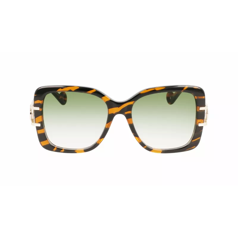 LANVIN Damen-Sonnenbrille LNV624S-236 Havana Braun Verlauf 53mm