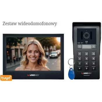 LASKOMEX 2-Draht-IP-Video-Türsprechanlagen-Set GEMINI SET