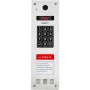 Laskomex CP-2533NR-040 Schmale vertikale Audio-Sprechstelle, Edelstahl, mit RFID-Leser