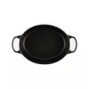 Le Creuset Signature 21178310000430 ovaler Bräter 31 cm, 6,3 l, emailliertes Gusseisen, mattschwarz