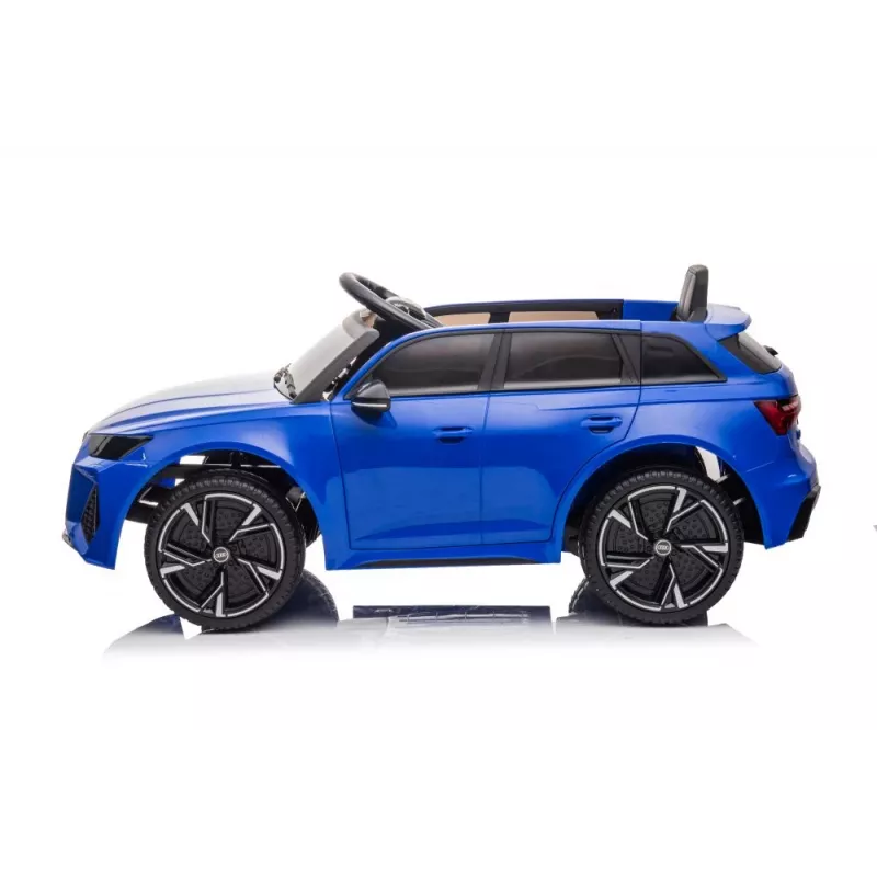 LEAN CARS Audi RS6 BRD-2118 batteriebetriebenes Fahrzeug Blau