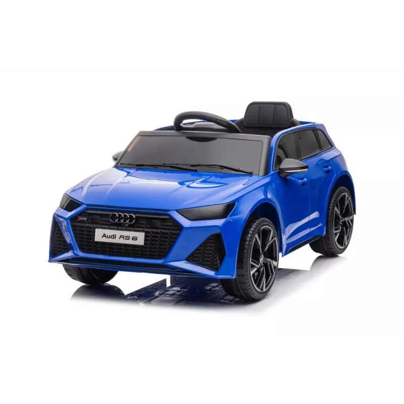 LEAN CARS Audi RS6 BRD-2118 batteriebetriebenes Fahrzeug Blau