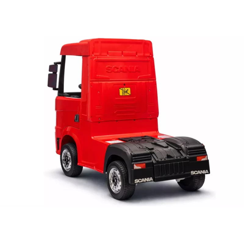 LEAN CARS Battery-Powered Car Scania 500R HL698 Red 4x4