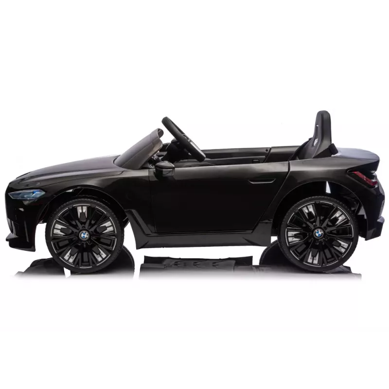 LEAN CARS BMW i4 4x4 Elektro-Kinderauto Schwarz