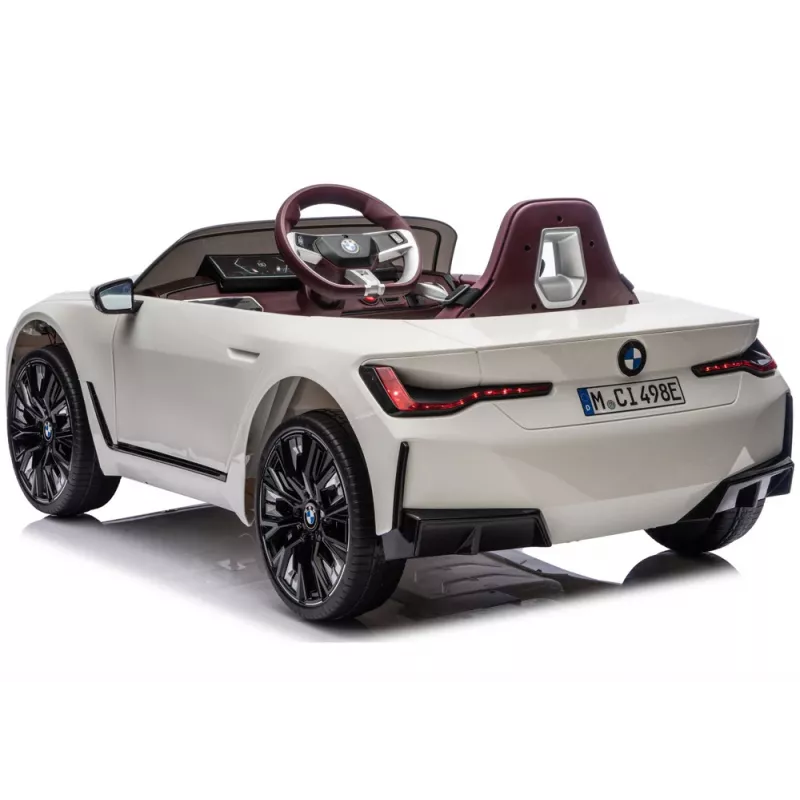 LEAN CARS BMW I4 4x4 JE1009 Batteriebetriebenes Auto Weiß
