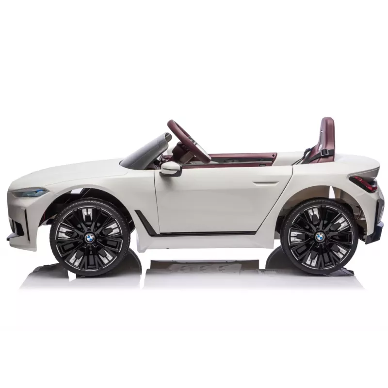 LEAN CARS BMW I4 4x4 JE1009 Batteriebetriebenes Auto Weiß