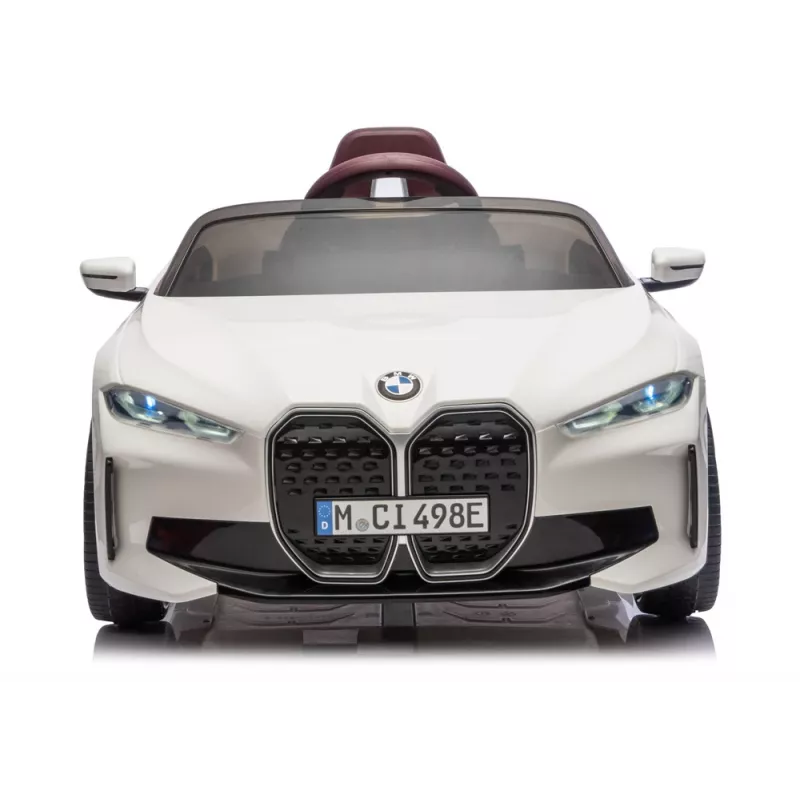 LEAN CARS BMW I4 4x4 JE1009 Batteriebetriebenes Auto Weiß