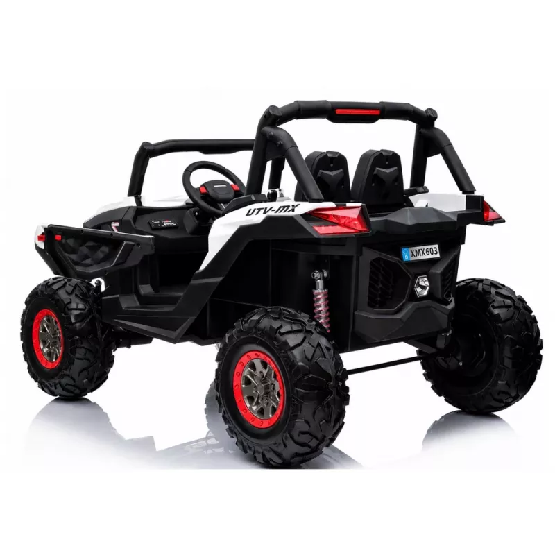 LEAN CARS Jeep XMX Weiß - Elektrisches Kinderauto