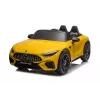 LEAN CARS Mercedes AMG SL63 Batterieauto, Gelb lackiert