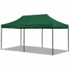 LEAN Express Gartenzelt Catering Gewerbepavillon Grün 3x6 M