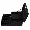 LEAN Schmuck-Organizer-Box mit Schublade und Schlüssel, schwarzer Samt
