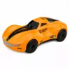LEAN TOYS Modernes ferngesteuertes RC-Auto mit Licht, Rauch und Ladestation Orange 1:16