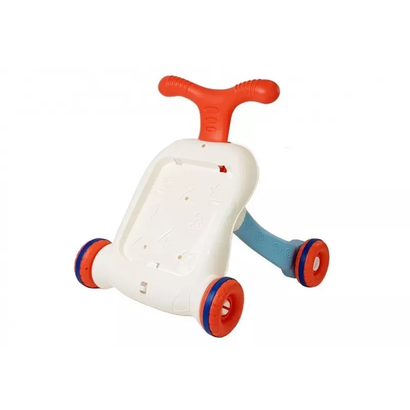 LEAN TOYS interaktiver Lauflernwagen mit Spielpaneel und Telefon 7589