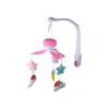 LEAN TOYS Babybett-Mobile Sky Sound Pink