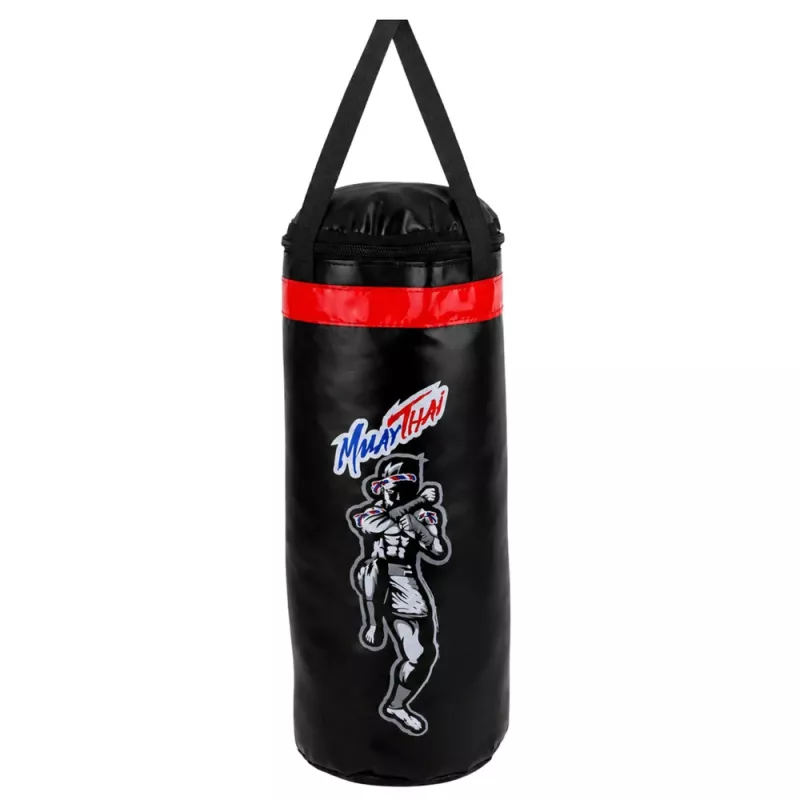 LEAN TOYS Kinder-Boxsack-Set MUAY THAI Handschuhe 55x17cm M