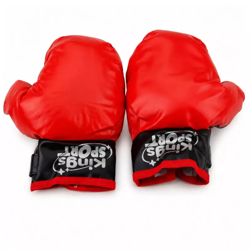 LEAN TOYS Kinder-Boxsack-Set MUAY THAI Handschuhe 55x17cm M