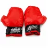 LEAN TOYS Kinder-Boxsack-Set mit Muay-Thai-Handschuhen 65x22cm L