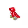 LEAN TOYS Dinosaurier auf Rädern T-Rex Rote Figur