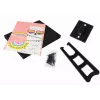 LEAN TOYS DIY Set Pailletten High Heels Eulenrahmen Bunt