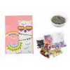 LEAN TOYS DIY Set Pailletten High Heels Eulenrahmen Bunt