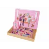 LEAN TOYS Puppen-Thema Pädagogisches Magnetpuzzle-Set