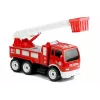 LEAN TOYS Feuerwehrauto mit Schraubrutsche + Werkzeuge