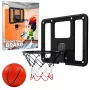 LEAN TOYS Hängender Basketballkorb mit Rückbrett, Punktezähler, Lichtern und Sound