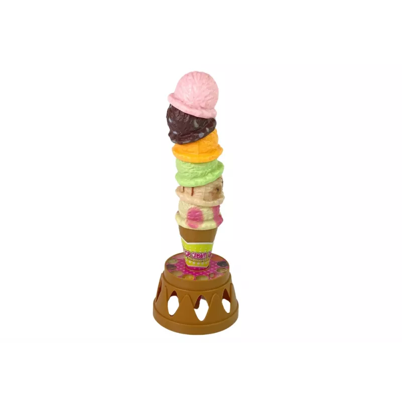 LEAN TOYS Ice Cream Tower Arcade Game für die ganze Familie