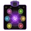 LEAN TOYS Interaktive Tanzmatte für Kinder, Bluetooth, 5 Modi, 3 Sprachen