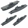 LEAN TOYS Militär-Set Soldaten Fahrzeuge Schiffe Kampfjets Basis 54 Stück