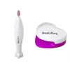 LEAN TOYS Nagellack-Set mit Former, Lampe, Feile und Brokat