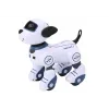 LEAN TOYS Ferngesteuerter interaktiver Roboterhund – Tanzen, Singen, programmierbare Befehle, Blau