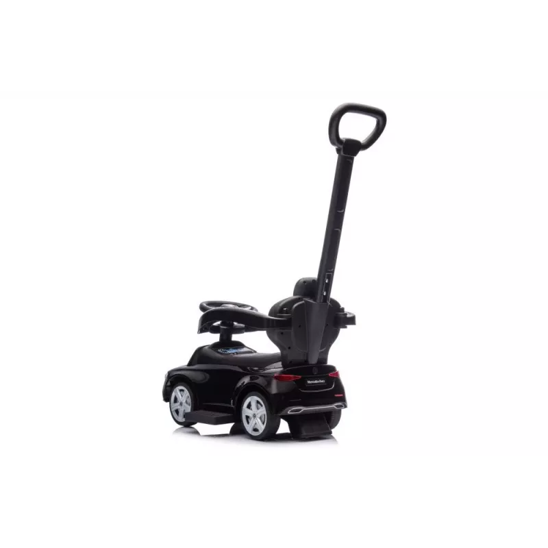 LEAN TOYS Ride-on mit Schiebestange Mercedes 3in1 Schwarz