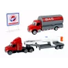 LEAN TOYS Figuren-Set Space Truck Rocket 15-tlg.