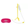 LEAN TOYS Kleines Zahnarzt-Set mit Zubehör in rosa Tasche