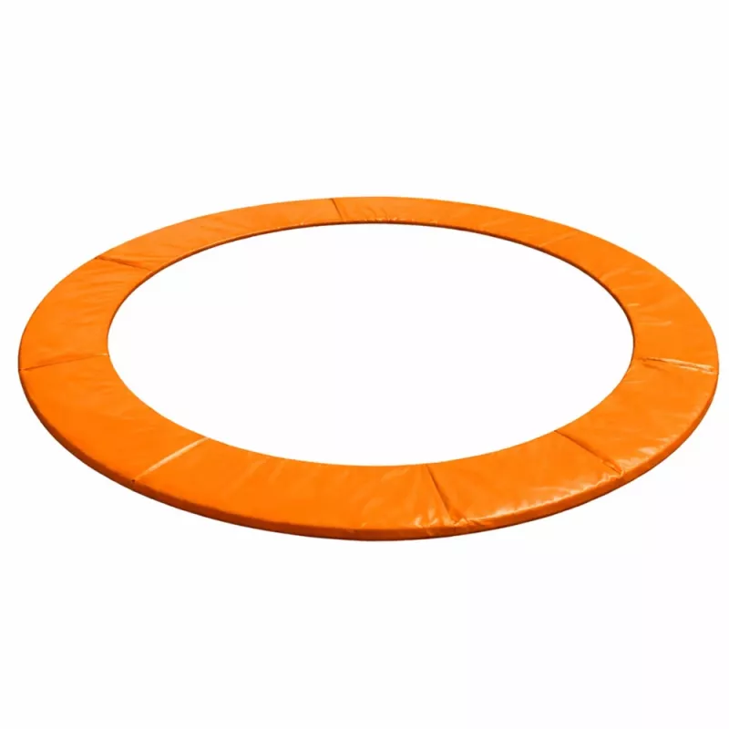 LEAN TOYS Federabdeckung für 10ft Trampolin, Blau, UV-beständiges PVC, EPE-Schaum, elastische Gurte, EN71, BEST Serie