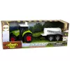 LEAN TOYS Traktor für Kinder mit Anhänger Bauernhofauto
