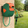 LEAN Wandmontierte automatische Haspel mit Gartenschlauch 30m + 2m