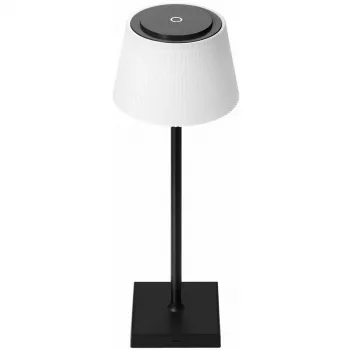 Avide LED-Schreibtischlampe Schwarz USB 4W 3-Stufen-Farbtemperatur
